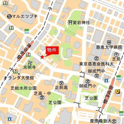 【地図】 | ブランズ愛宕虎ノ門