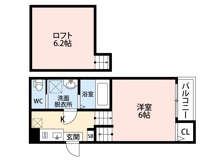 ラハト今池の間取り