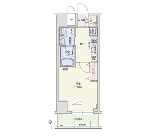 アーバネックス秋葉原ＥＡＳＴの間取り