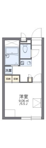 レオパレスマロニエの間取り