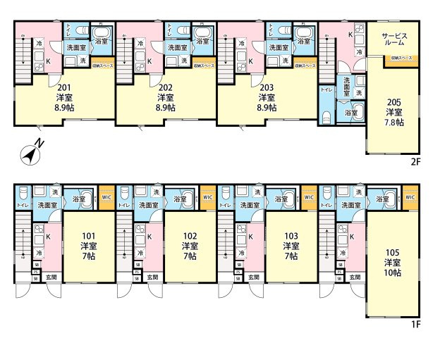Cassolo宮原町の間取り