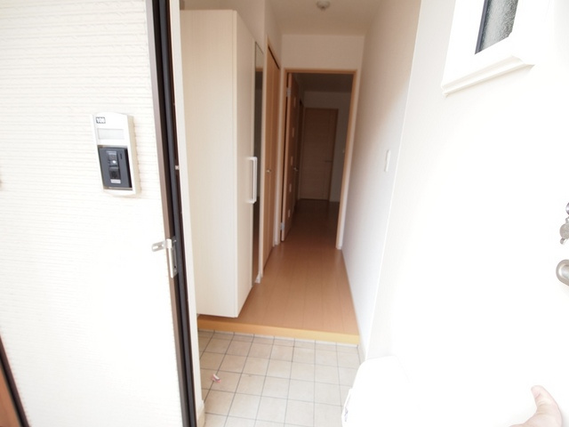 イリーデＡの玄関