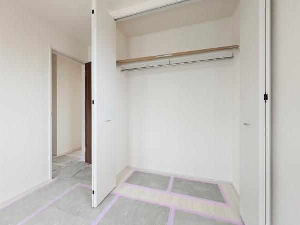 横浜市都筑区川和町の新築一戸建の収納|豊富な収納スペース。
収納が多いと、お部屋が広く使えます！
