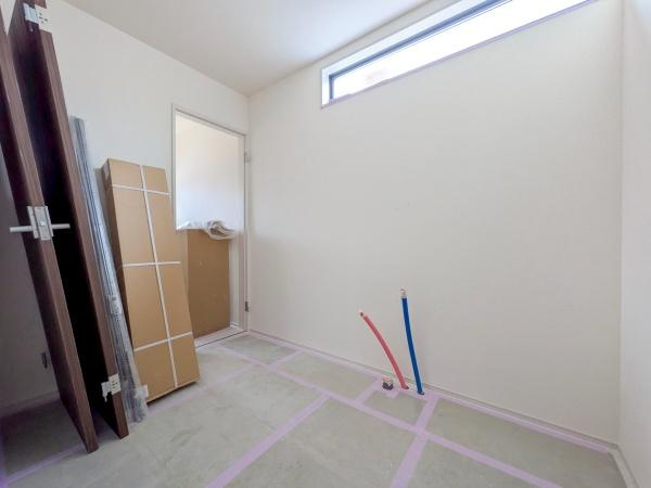 横浜市都筑区川和町の新築一戸建の独立洗面台|こちらに独立洗面台がつきます！