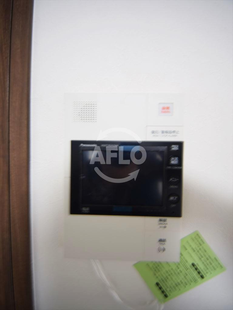 大阪市浪速区桜川２丁目の賃貸マンションのセキュリティ|レオンコンフォート難波ミラージュ　ＴＶ付モニターホン