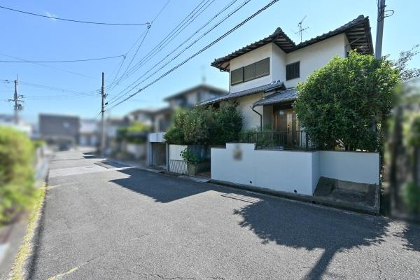 北葛城郡河合町高塚台２丁目の売地の前面道路含む現地写真|■現地撮影写真■間取りをカスタマイズ可能！ぜひお気軽にお問い合わせください！