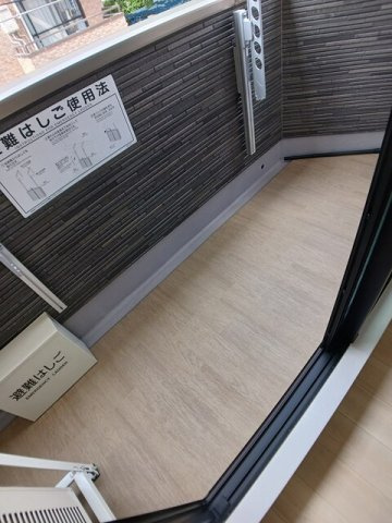 スカイノッツ北赤羽のバルコニー