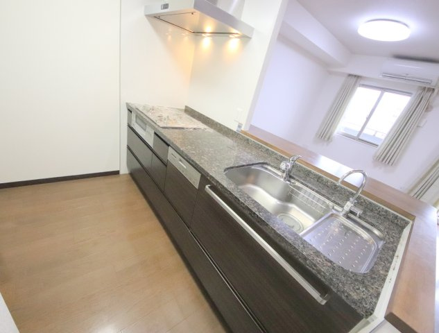 生駒市北新町の賃貸マンションのキッチン