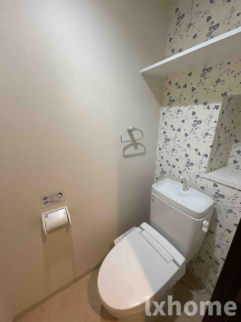 山崎マンション13のトイレ|トイレです
