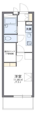【間取り】 | レオパレスコトー　ブロン