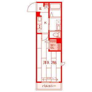 フェリシア鵠沼の間取り