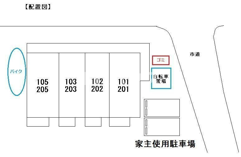 リヴェールハイムの区画図