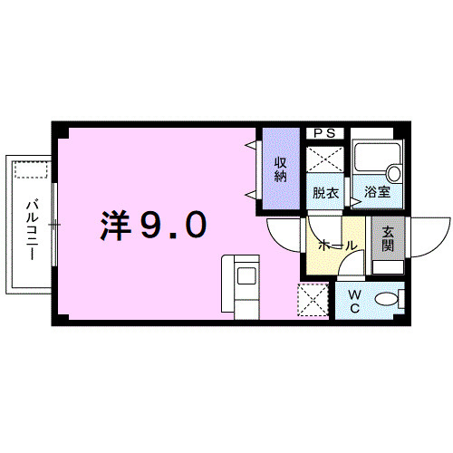 【間取り】 | ハイツヒロセ