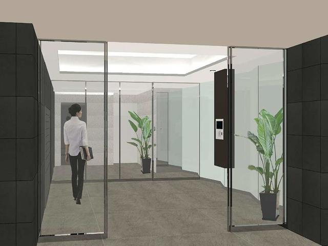 Ｕｒｂａｎ　Ｌｉｎｋ神奈川新町のエントランス