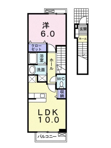 【間取り】 | ブルームンＡ