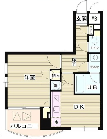 シュロスＫ・Ｙ北品川の間取り|間取りです。
