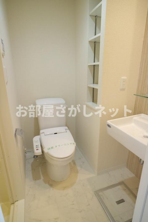 プライムアーバン神楽坂【おとり物件なし】#学生・社会人にオススメ！初期費用分割払いOK！のトイレ|※参考写真