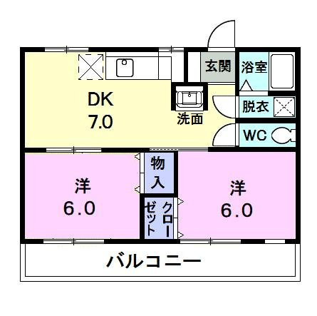 【間取り】 | エスポワールカーサ
