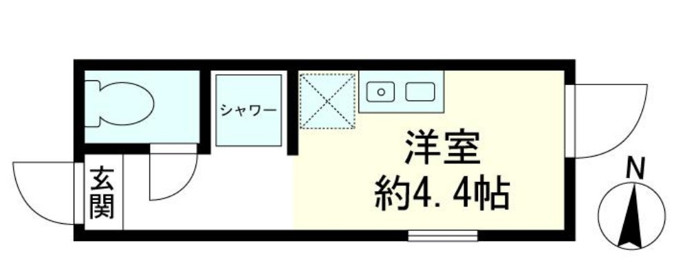 メテオールの間取り