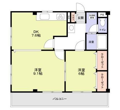 ビレッジヒル上大崎の間取り