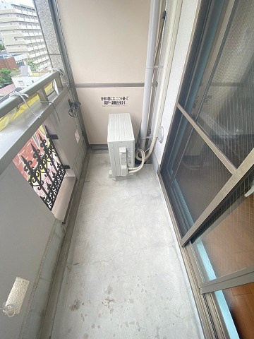レザムルーズ西宮のバルコニー