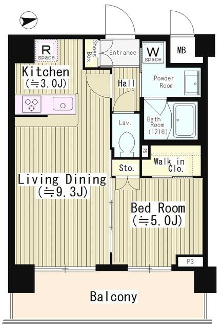 エディアン目黒本町の間取り