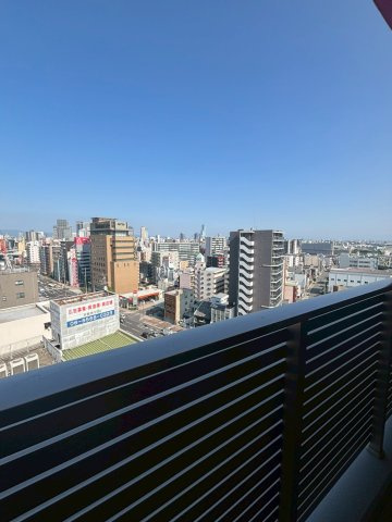 エステムプラザ難波WESTリバークロスの展望