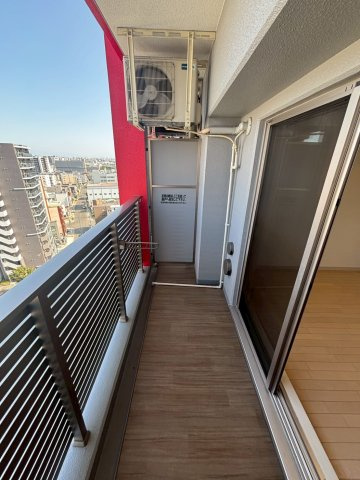 エステムプラザ難波WESTリバークロスのバルコニー
