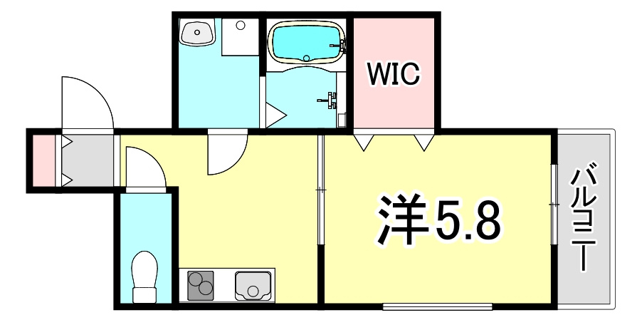 ロータスコートⅢの間取り