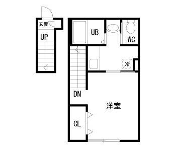 Wood　Space　Okusawaの間取り