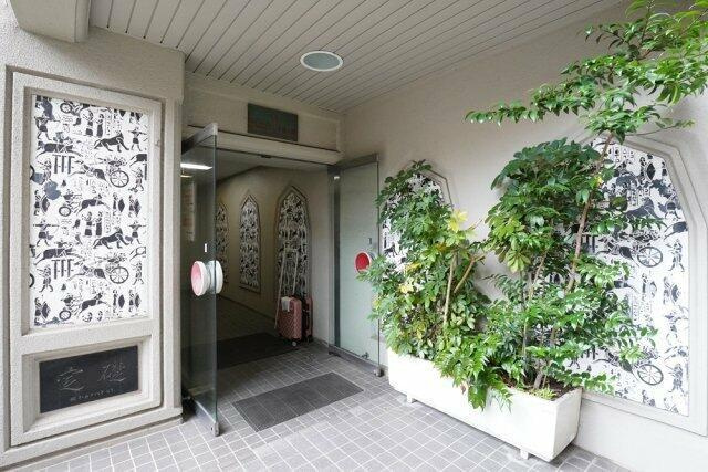オリエンタル千駄ヶ谷のエントランス| 