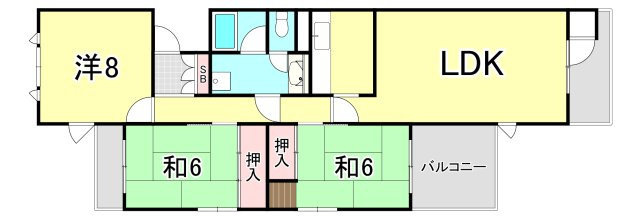 ライブタウン仁川の間取り
