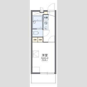 レオパレスオーキッドの間取り