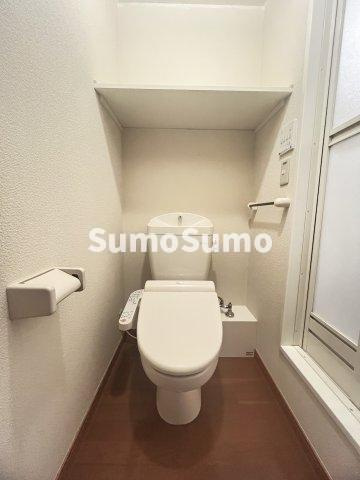 レオパレスオーキッドのトイレ