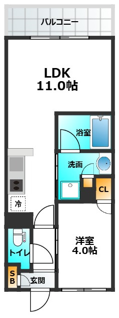 PHOERMETENNOJIEastの間取り