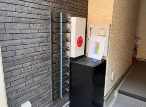 Mythos板橋新河岸のエントランス