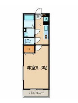 グリーンパルの間取り|間取りです。