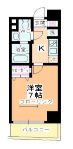 アルファコート西川口13の間取り
