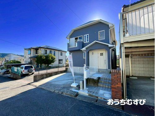 春日井市押沢台4丁目の前面道路含む現地写真