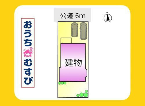 春日井市押沢台4丁目の区画図