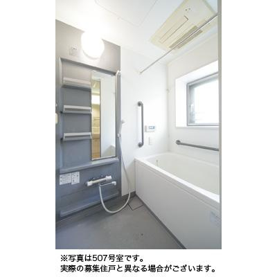 ラフィネ築地の浴室