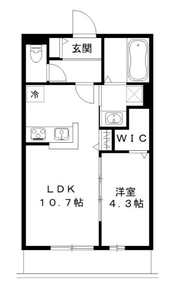 カーサ　ボナールの間取り
