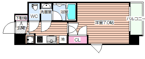 【間取り】 | クレビオス梅田北
