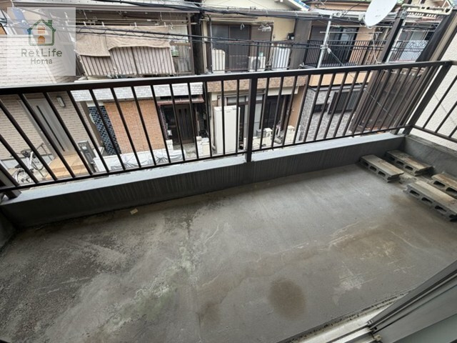泉大津市条南町戸建のバルコニー