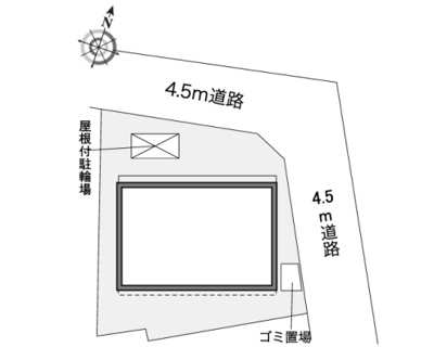 【区画図】 | メイプルコートⅡ号館