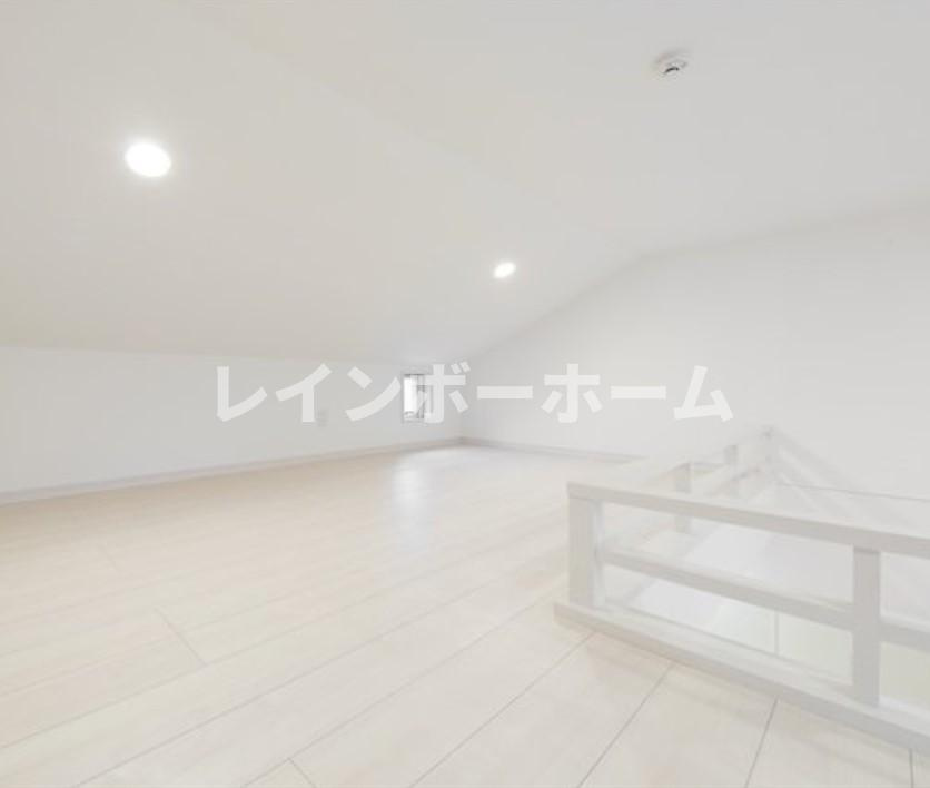 uno新松戸の寝室|広々としたロフトです