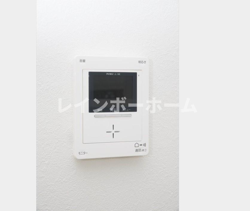uno新松戸のセキュリティ|カメラ付きインターホンで安心です