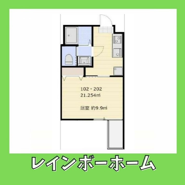 【仲介手数料：50％OFF】対象物件！の間取り