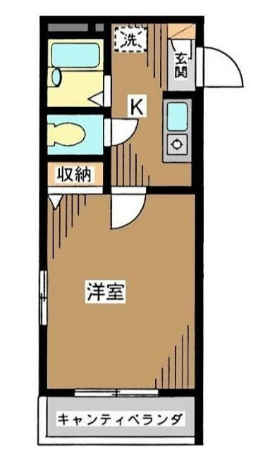 K'sハイムの間取り
