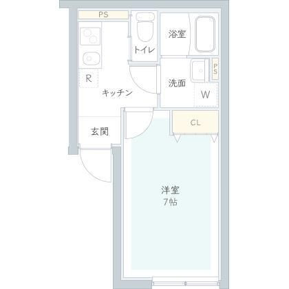 ステラサイドの間取り|間取りです。